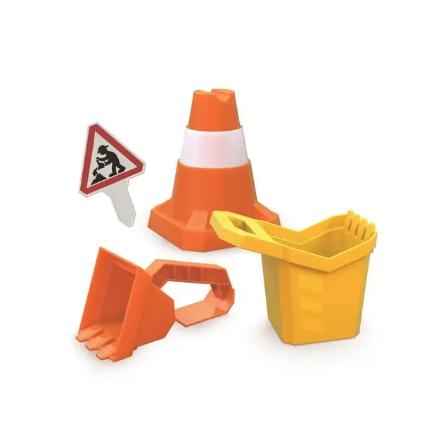Sandspielzeug-Set Baustelle