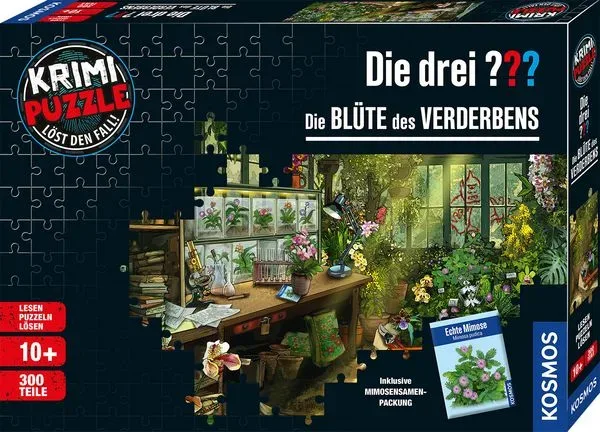 Kosmos Krimipuzzle Die drei ??? Blüte Verderbens