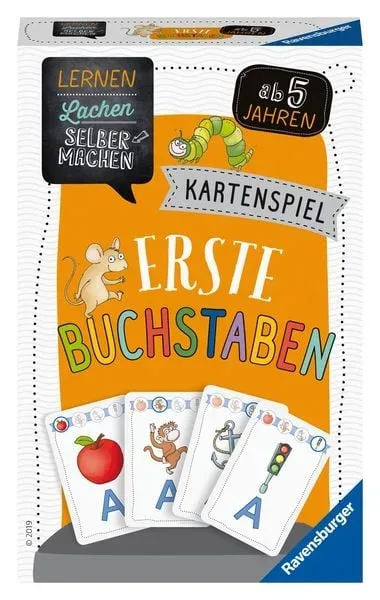 Ravensburger Kinderspiel Lernen Lachen Selbermachen: Erste Buchstaben