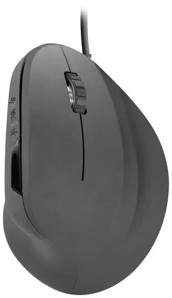 SPEEDLINK PIAVO Ergonomic Mouse USB SL-610019-RRBK vertical, rubber-black