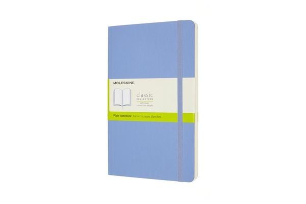 MOLESKINE Notizbuch SC L/A5 850949 blanko,hortensienblau,192 S.