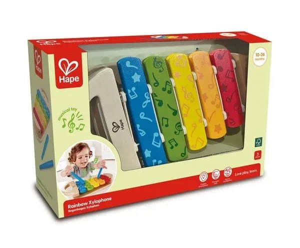 Hape Regenbogen Xylophon FSC