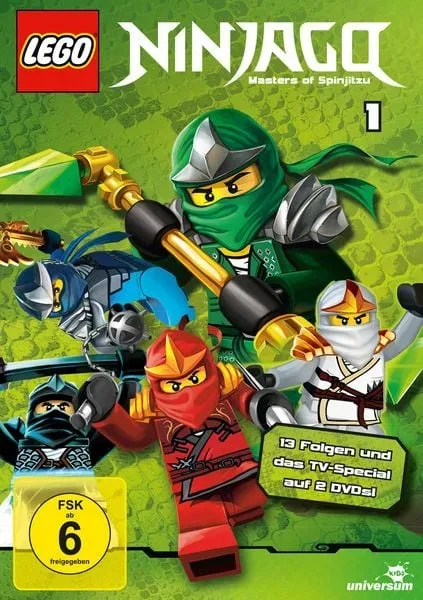 LEGO Ninjago - TV-Serie - Staffel 1 (DE)