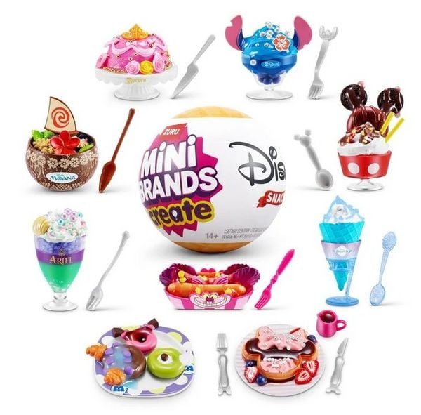 Zuru - Mini Snack Kapsel Disney Serie 1, Überraschungspack, Multicolor