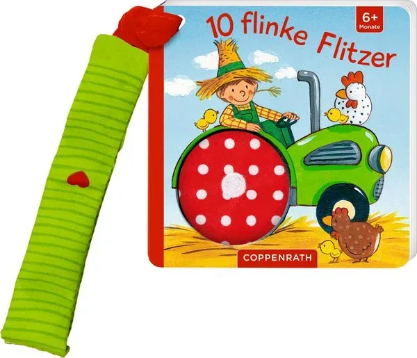 Mein erstes Fühl-Buch für den Buggy - 10 flinke Flitzer