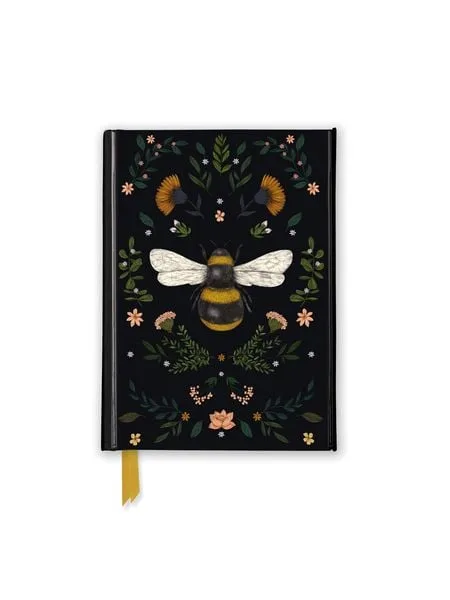 Flame Tree Notizbuch Botanical Bee A6