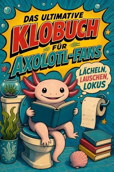 Das ultimative Klobuch für Axolotl-Fans