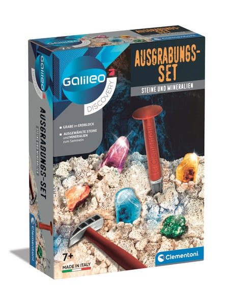 Experimentierkasten, Clementoni, »Galileo Ausgrabungsset Steine«