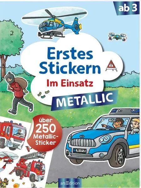 Erstes Stickern Metallic ? Im Einsatz