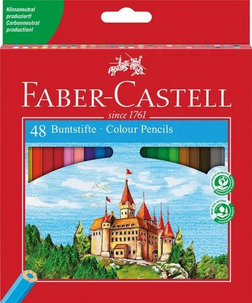 Faber-Castell - Farbstifte Set, 1.4X17.6X21CM, Multicolor