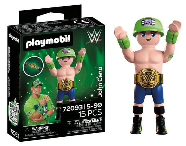 Playmobil - 72093 WWE® John Cena, Multicolor