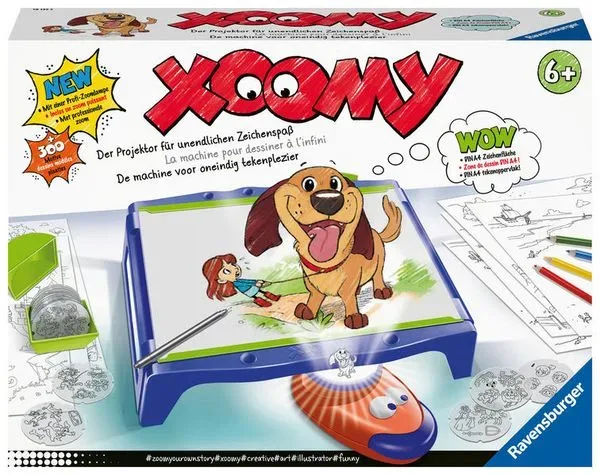 Ravensburger - XOOMY Maxi A4 Table, Multicolor