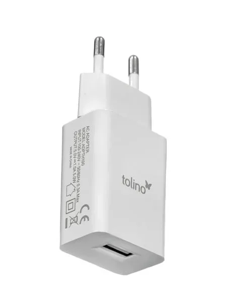 tolino USB-Ladegerät - Weiß
