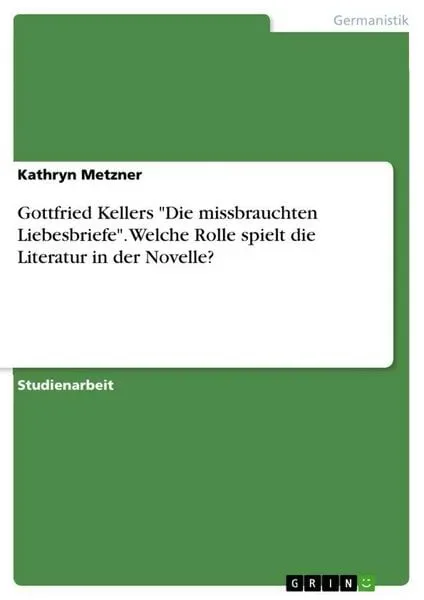 Gottfried Kellers 