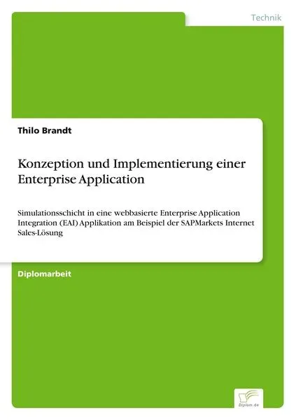 Konzeption und Implementierung einer Enterprise Application