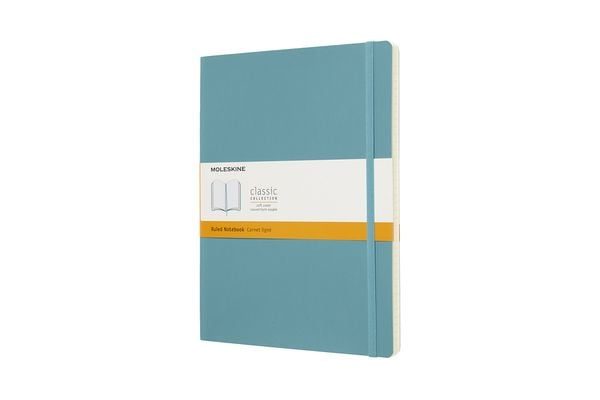 Moleskine Reef Blue Notebook Extra Large Ruled Soft