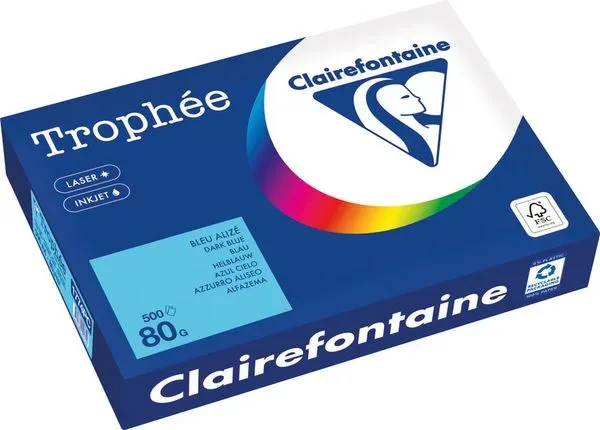 Kopierpapier A4 80g blau