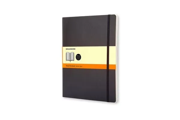 MOLESKINE Notizbuch Soft XL 722-3 liniert schwarz