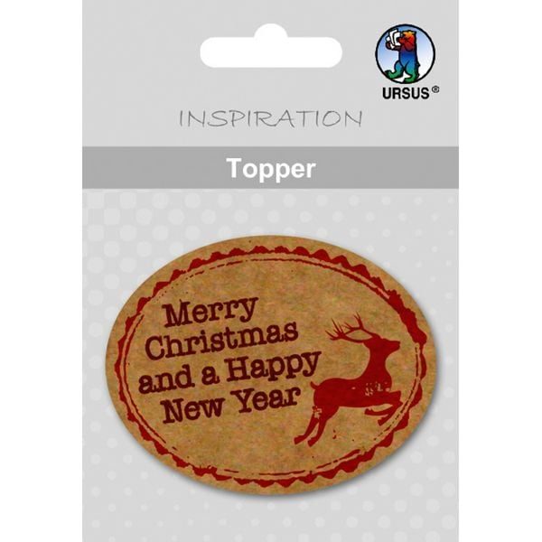 URSUS Weihnachtstopper Merry Christmas