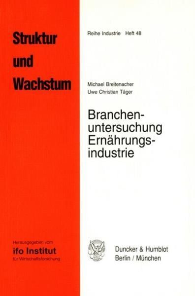 Branchenuntersuchung Ernährungsindustrie.