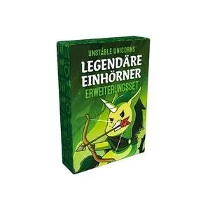 Asmodee Unstable Unicorns - Legendäre Einhörner, Kartenspiel