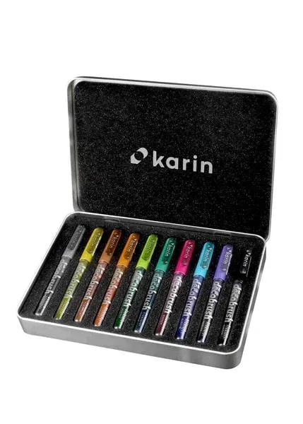 KARIN Deco Brush Metallic 28Z1 Metall Box 10 St&uuml;ck