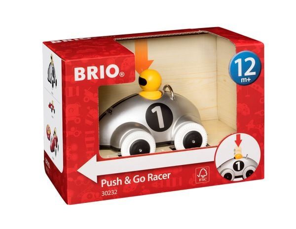 Brio ® Push and Go Rennwagen Silber Edition 30232