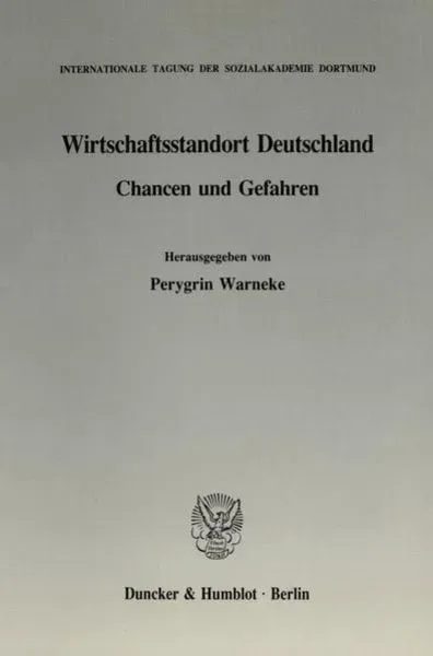 Wirtschaftsstandort Deutschland.