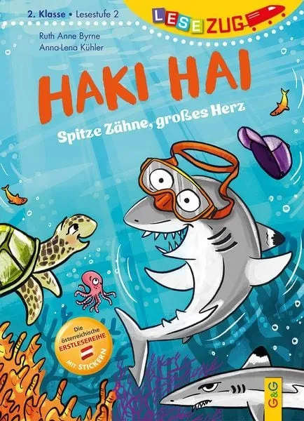 LESEZUG/2. Klasse ? Lesestufe 2: Haki Hai ? spitze Zähne, großes Herz