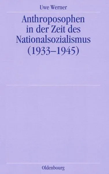 Anthroposophen in der Zeit des Nationalsozialismus