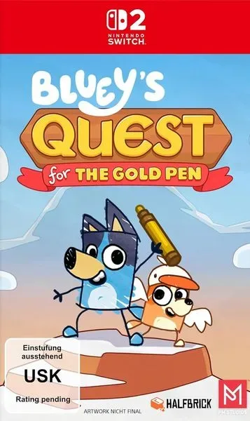 Bluey's Quest for the Gold Pen - Nintendo Switch 2 [Deutsch]