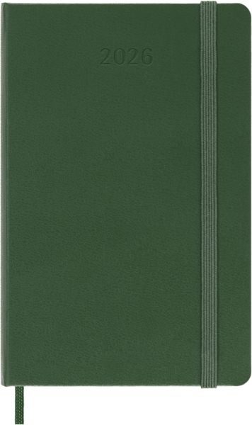 MOLESKINE Agenda Classic Pocket 2026 DHK1512DC2Y26 1T/1S myrtengr&uuml;n HC 9x14cm