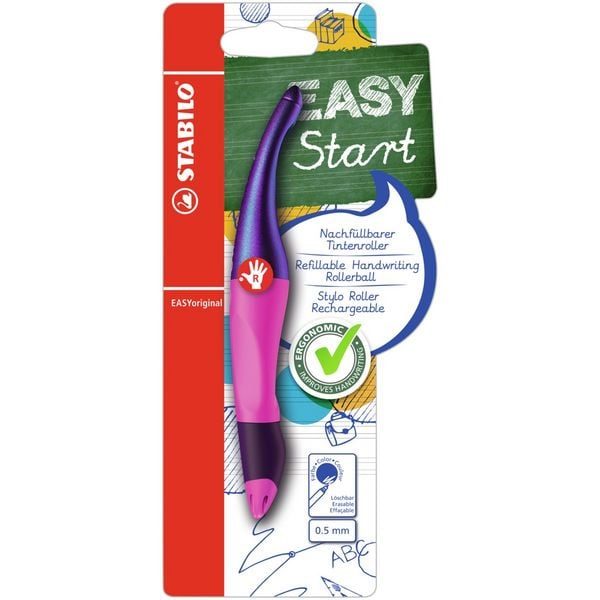 STABILO Rollerball EASYoriginal 0.5mm B-56833-5 holograph pink