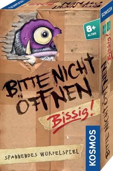 Kosmos Kinderspiel Bitte nicht öffnen – Bissig!