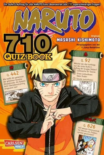 Carlsen Verlag - Naruto Quiz Book, Multicolor