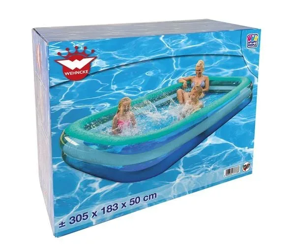 Happy People Planschbecken Family-Pool (305 cm x 183 cm x 50 cm)