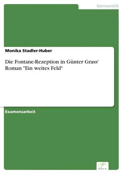 Die Fontane-Rezeption in Günter Grass' Roman 