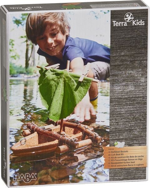 Terra Kids Korkboot-Bausatz, Experimentierkasten