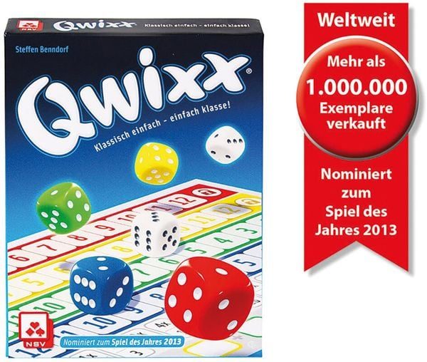 Qwixx, Würfelspiel