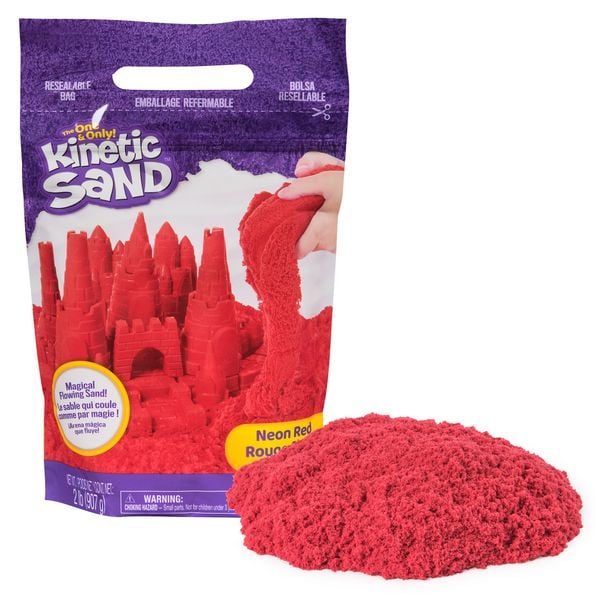 Spinmaster Kinetic Sand Color Bag rot, 907 g