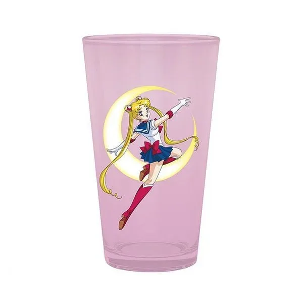Abystyle - Sailor Moon Large Glass 400ml: Sailor Moon