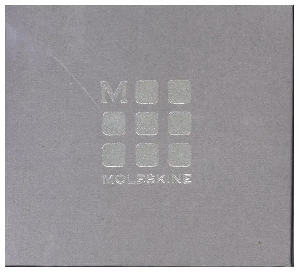 Moleskine Kartenhülle Lineage, Leder, blau avio