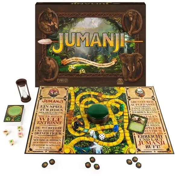 Spinmaster Jumanji 8+ Jahre - (deutsche) Neuauflage