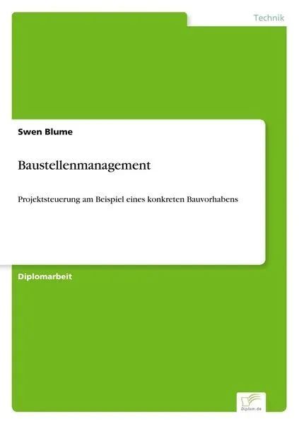 Baustellenmanagement