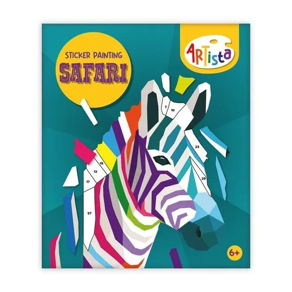 Sticker Painting Buch Safari (MQ3)