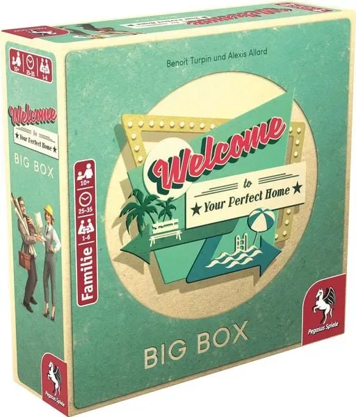 Pegasus Spiele Familienspiel Welcome to your perfect Home Big Box -DE-