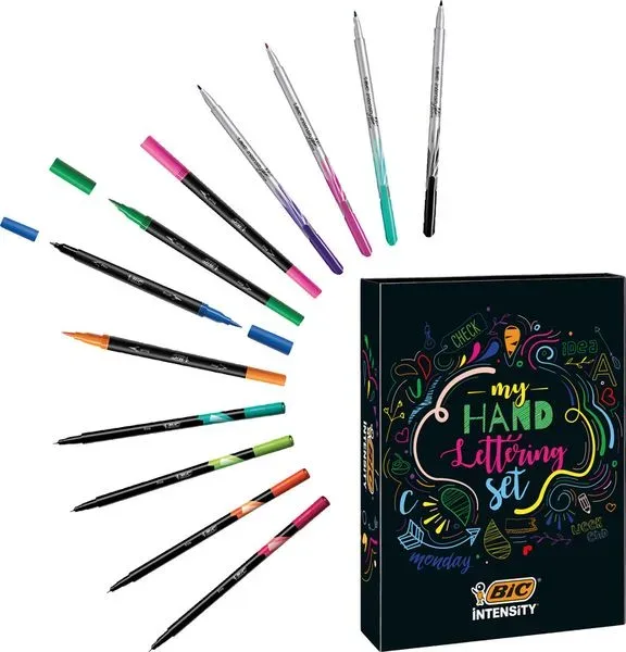 BIC Hand Lettering Set Intensity 999399 44 St&uuml;ck, ass