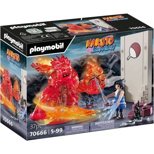 Playmobil - 70666 Naruto Shippuden - Sasuke vs. Itachi, Multicolor
