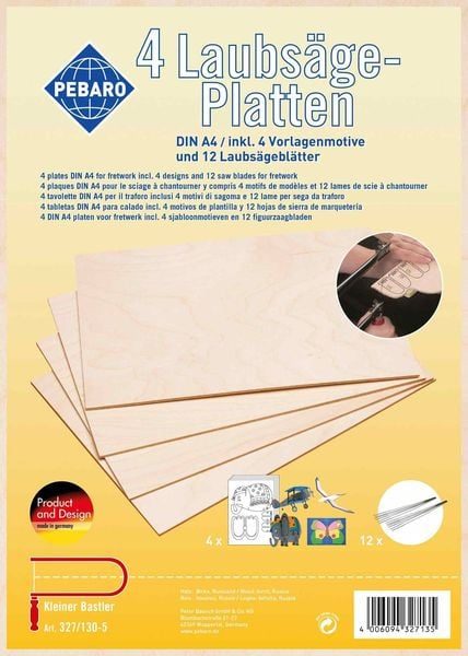 Set Holzplatten 21x30cm