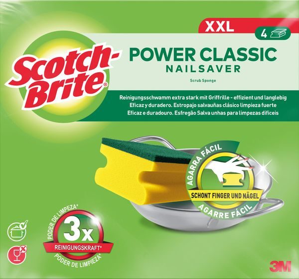 3M Reinigungsschwamm Calssic XXL 4 St?ck